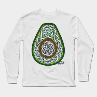 Celtic Avocado Long Sleeve T-Shirt